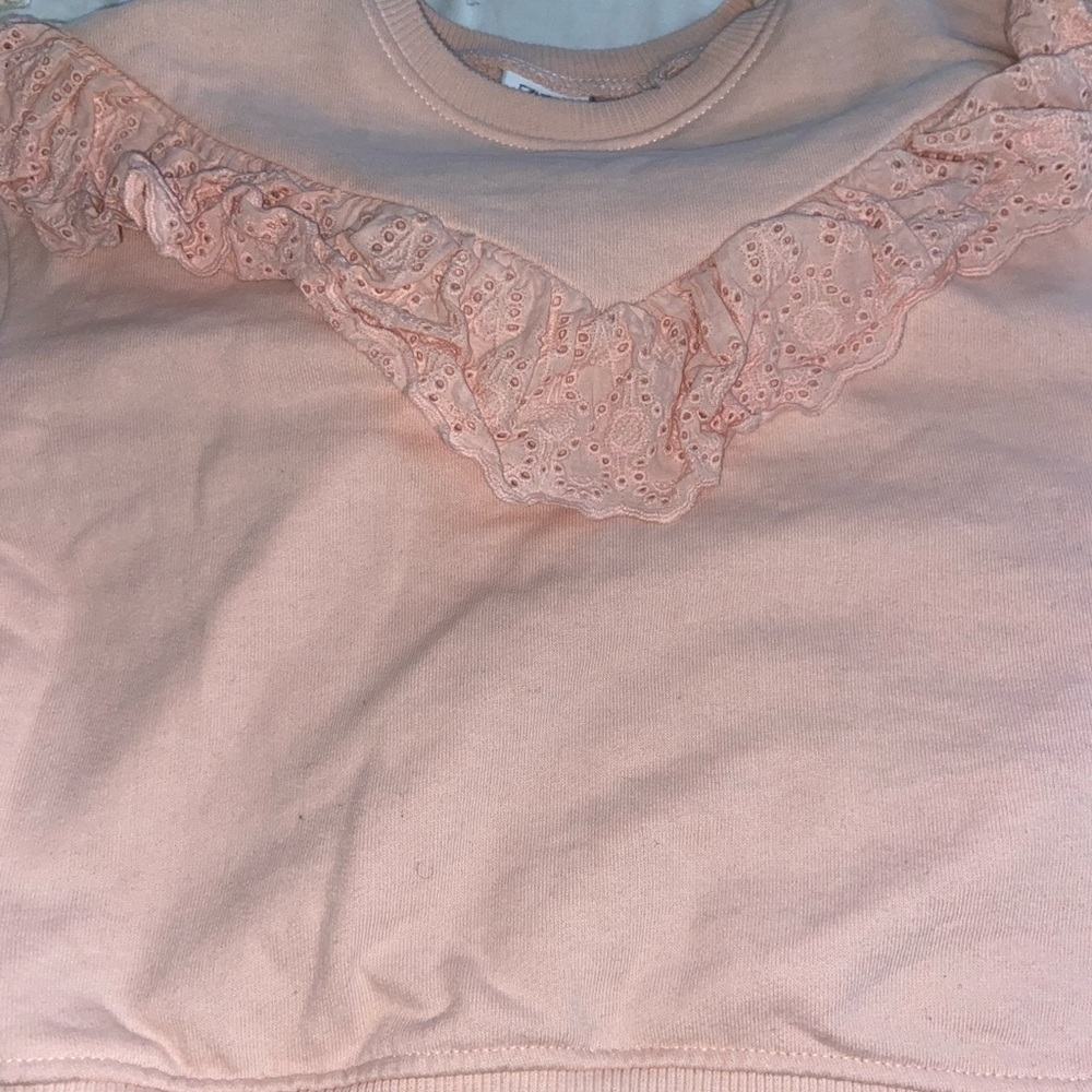 Toddler ruffle sweater